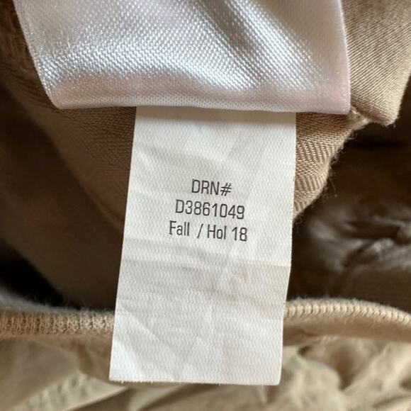 Eddie Bauer Women's Khaki Comfort‎ Straight Leg Waist Band Outdoor Pants Size 2 - Picture 7 of 11